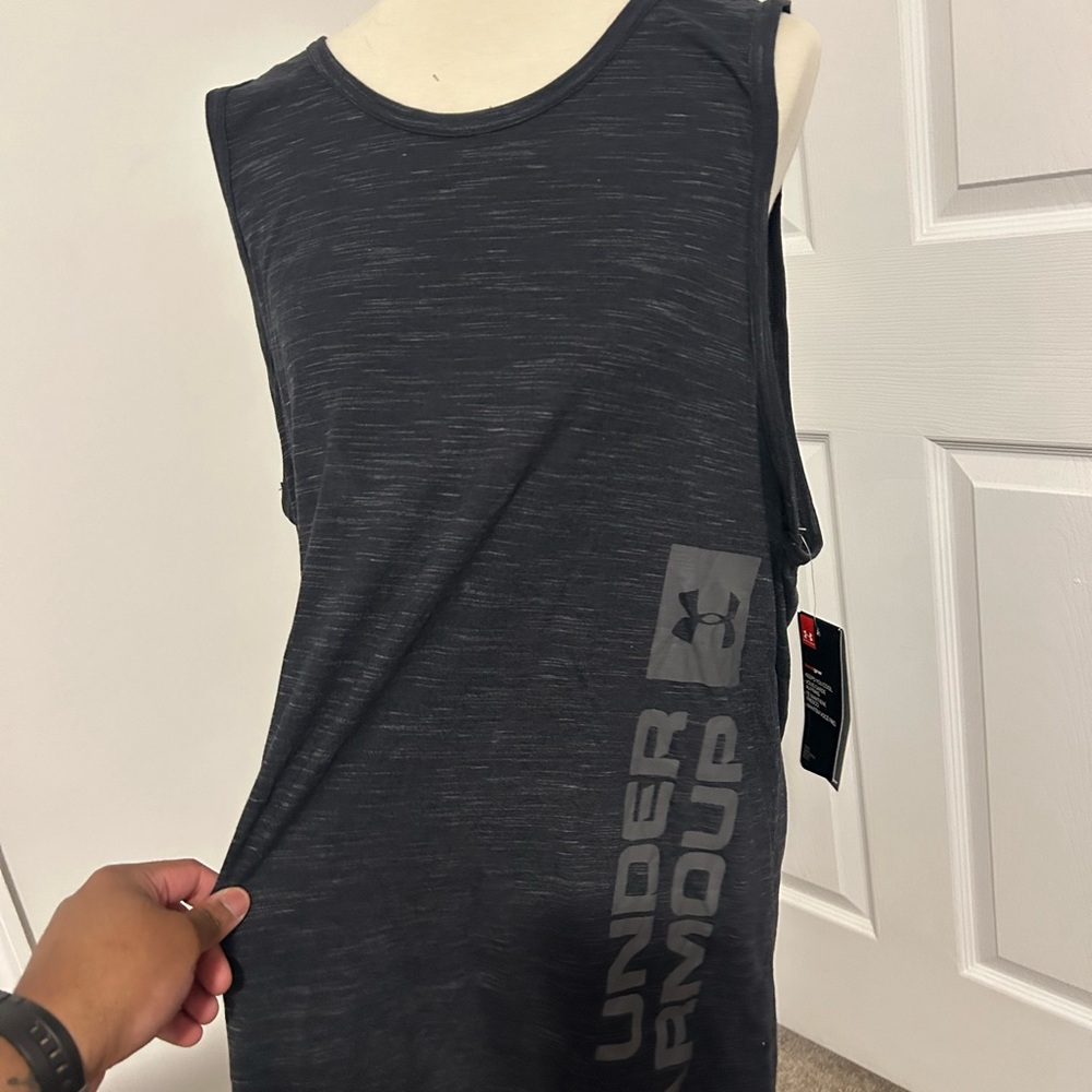 Under Armour Charcoal Sleeveless Tank